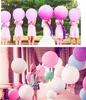 Decorazione di nozze a sfera piatta rotonda Palloncino festival Il palloncino di San Valentino può essere utilizzato all'interno e all'esterno. Adatto anche per scattare foto