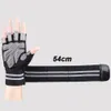 Anti-Slip Haltérophilie Gym Gants Haltères Barbell Bodybuilding Entraînement Poignets Musculation Fitness Gants Équipement De Gymnastique Q0109