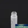 ボトルの上の10mlの高品質の曇りガラスロールの瓶の上の空の詰め替え可能な香水容器携帯用ガラスバイアルゴールデンふたの化粧道具