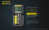 Chargeur de batterie Nitecore UM2 Circuits intelligents Global Insurance li-ion 18650 18700 20700 21700 Chargeur de batterie à écran LCD UM4
