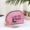 2021 Mode Vattentät Laser Kosmetiska Väskor Kvinnor NeCeser Letter Make Up Bag Pouch Tvätta Toalettsaker Väska Travel Organizer Fodral