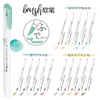 Zebra WFT8 Mildliner Soft Brush Pen Conjunto Highlighter Dual Brush Marker Pen Set 201120