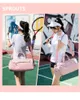 Sacs Duffel Sport pour Gym Femmes imperméables Rose Duffle Yoga Sac de voyage1