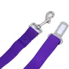 Colliers de chien Laisses Réglable Chien Ceinture De Sécurité De Voiture Animaux Chiot Siège Plomb Laisse Harnais Véhicule Ceinture De Sécurité Chiens Laisses De Sécurité ZCGY161