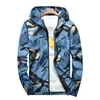 Men's Jackets 2021 Spring and Autumn Mens Camouflage Trend Casual Hooded Jacket Fashion Coat Trench M-4XL