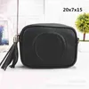 Sac photo pour femmes style couleur unie motif litchi horizontal carré fermeture éclair simple épaule messager Bag268R