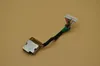 Conector de alimentação DC IN com cabo para HP 15-BC Omen 15-AX 799751-Y50 799751-S50 799751-F50