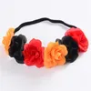 Bruid Bloem Haarband Kunstbloem Hoofdband Bruiloft Floral Hoofdband Garland Meisje Bloem Krans Haaraccessoires