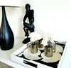 マクラメプレスマットノルディックハンドメイドコーヒーカップコースター手作りコットン絶縁綿絶縁箱テーブルの装飾5デザインYG1039