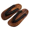Sommer Männer Frau Holz Geta Weibliche Mode Flip-Flops Sauna Spa Hause Strand Tragen Hausschuhe Sandalen Japanische Traditionelle Schuhe Y200107