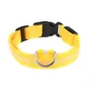 Collari per animali luminosi Ricaricabili Cintura per animali domestici luminosa Collare per cani personalizzato regolabile Nylon Anti-los Puppy Cat Pet Neck strap SEA FFC5136