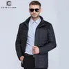 Piumino da uomo Parka da uomo CITY CLASS 2022 Moda classica da uomo Casual Slim Fit Cucito Imbottitura in cotone Colletto alla coreana Giacca invernale calda