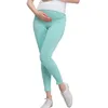 Maternity Leggings Pregnant Solid Cotton Pants Clothes Women High Waist Adjustable Belt Modal Pregnancy Trousers Spring Autumn LJ201123