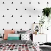 Fonds d'écran Nordic style wallpaper is sd moderne géométrie simple triangle noir et blanc salon salon chambre télévision fond de fond de fond