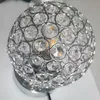 Modernt skrivbordsdekoration Crystal Bordslampa E27 LED Desk Light AC110-240V Parlor Bed Room Bedside Cabinet Lampor