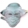 Uniek geluid Halloween-masker LED El Night Light Cosplay Masker voor Festival Party Costume T200907