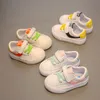 Babaya Baby Chaussures Filles Baskets 1-3 ans Bébé Garçon Chaussures Enfants Sports Cuir Artificiel 2020 Printemps Nouveau Enfant Chaussures LJ201104