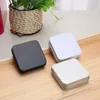 100 Pcs Square Tin Box for Condom Packing Box Jewelry Metal Storage Boxes Small Gift Box Size 70x70x23mm SN2041