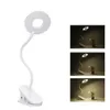 Yeelight USB Uppladdningsbar Clip-on Bordslampa Trådlös bärbar Touching Control 3 Ljusstyrka Ögonskydd Dimbar 360 ° Roterbar