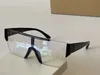 Lunettes de soleil à dessus plat noir mat/gris lunettes de soleil gafas de sol hommes lunettes Vintage nuances UV400 Protection lunettes avec boîte