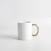 11 oz Ceramic Sublimation Coffee Mug Porcelain Blank Cup for Coffee Tea Milk Latte Hot Cocoa RRD13319