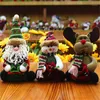 Christmas Decorations 2021 Elk Santa Claus Snowman Cute Candy Storage Can Decor For Home Gift Biscuit Jar Jar1