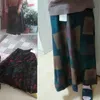 Vintage A-Line Yüksek Bel Yün Etekler 2019 Sonbahar Kış Moda kadın Yün Maxi Etekler Kadın Rahat Uzun Streetwear T200712