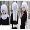 Женщины 039S Зимняя шляпа 2021 Высококачественная меховая шляпа сгущенной тепло