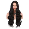 Long Wavy Synthetic Wig Simulation Human Hair Wigs for White and Black Women Pelucas JC0043