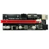 VER009 USB 3.0 Cable SATA 15pin to 6 pin Power PCI-E Riser Express 1X 4x 8x 16x Extender Riser Adapter Card For Bitcoin BTC Miner Mining