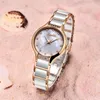 SUNKTA women watches waterproof Simple watch female stainless steel ceramic bracelet watches women dress clock relogio feminino T200420