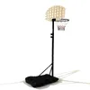 Nouveau poste de basket-ball en plein air Youth 10 pieds de basket-ball de basket stand de base mini but de basket-ball à roues 6906468