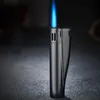 Wholesale Cheap Metal Windproof Butane Torch Lighter Jet Mini Gas Inflatable Flint Lighters Dropshipping Lighter Men Gadget Gift