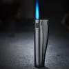 Wholesale Cheap Metal Windproof Butane Torch Lighter Jet Mini Gas Inflatable Flint Lighters Dropshipping Lighter Men Gadget Gift