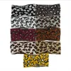 Bandeaux Femmes Léopard Tricoté Bandeau Mode Criss Cross Bande De Cheveux Hiver Élasticité Bandanas Laine Chaude Tricot Casual Chapeaux HHB2283