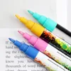 1218 Цветов 0,7 мм акриловая краска маркер ручка для ручки для керамической каменной стеклянной фарфоровой кружки деревянная ткань Canvas Painting Y200709