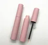 2021 10ML Empty Lip Gloss Tubes Pink Plastic Cosmetic Container Refillable DIY Mascara Eyeliner Eyelash Liquid Tube DHL Free