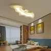 バットマンは子供のための天井のライトを導いた部屋の寝室バルコニーの家の装飾AC85-265VアクリルモダンなチャイルドルームMyy