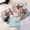 Foulards 2021 Style Quatre Saisons Chine Qualité Soie Femmes Foulard Bureau Chaud Grands Châles Lady Mode Belle Impression Plage Hijab1