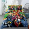 Popularny zestaw pościeli dla dzieci Splatoon Pojedyncza podwójna królowa król King Cal King Size Bed Zestaw C10209272798