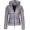 ZOGAA Cappotti invernali Donna Moda Inverno Giubbotti Donna Cotone imbottito Parka Outwear Con cappuccio Tinta unita Solido Giacca femminile Cappotto 201027