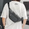 Bolsa de cintura de luxo feminina casual carteiras de peito moda bolsas de ombro bolsas de cinto de couro feminino bolsa pochete para homens 214R