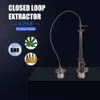 Extrator de loop fechado ZZKD 0.25LB para equipamentos industriais de alta segurança, usado para extrair materiais BHO de folhas de plantas