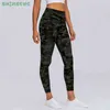 Shinbene Classic 4.0 Camo-Pansher-геометрическая фитнес тренировки леггинсы женщины голые чувствуют 7/8 Длина наседаний доказательство спортсменки спортивные колготки H1221