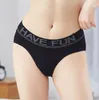 Sporty Simple Letter Print Seamless Women's Underwear Solid Soft Breathable Cotton Panties Female Low Waist Briefs Tanga