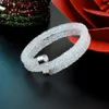 Bangle Ravimour модный браслет для женщин для женщин мужские ювелирные украшения кристаллические чары браслеты браслеты костюм манжета.