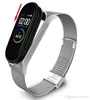 New Wrist Band Bracelet Strap for Xiaomi Mi Band 3 4 MiBand 3/4 watchband Strap Metal Bracelet Stainless Steel Wrist Strap