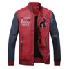 Jaqueta de beisebol de couro de inverno homem jaqueta de couro grossa masculina casacos de motocicleta de alta qualidade jaqueta de bombardeiro homem 201128