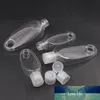 10PCS 30/60ML Haken Flaschen Mit Flip Top Alkohol Desinfektion Hand Sanitizer Gel Flasche Kunststoff Flasche