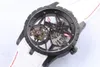BBRファクトリー独占開発腕時計RD509SQマニュアルチェーン移動、耐電機70時間フライングトゥールビヨン、リアルトゥールビヨンカーボンファイバーC